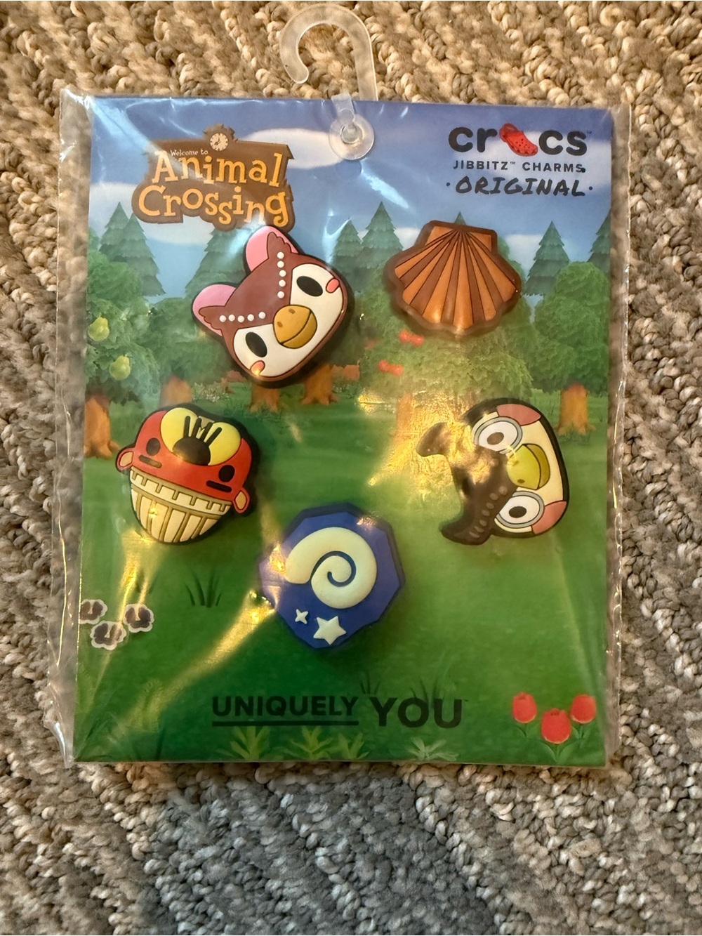 Crocs Jibbitz Animal Crossing Collector 5 Pack Shoe Charms Nintendo NEW Sealed